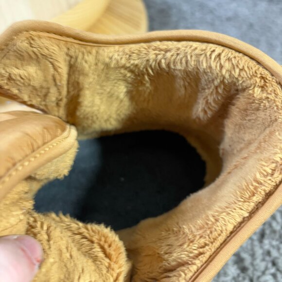 New Balance Caravan Moc v2 Shoes Mens Size 10 Wheat Ripstop Faux Fur Lined - Picture 7 of 8